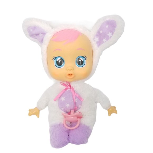 Cry Babies Good Night Coney Doll Interactive 13" Toy Light Up Tears 5 Lullabies - Picture 2 of 12